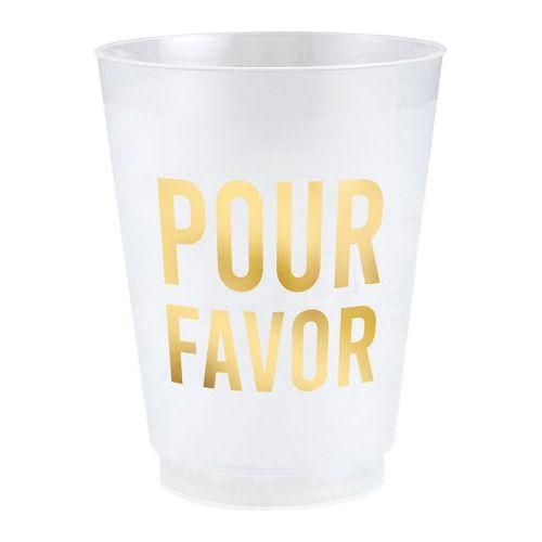 Pour Favor Frosted Cups - 6/PK