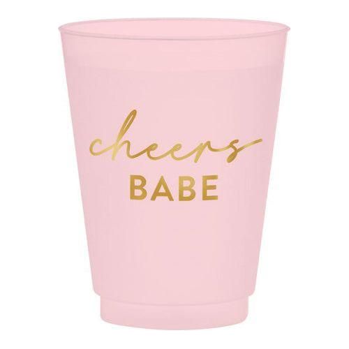 Cheers Babe Frosted Cups - 8/PK