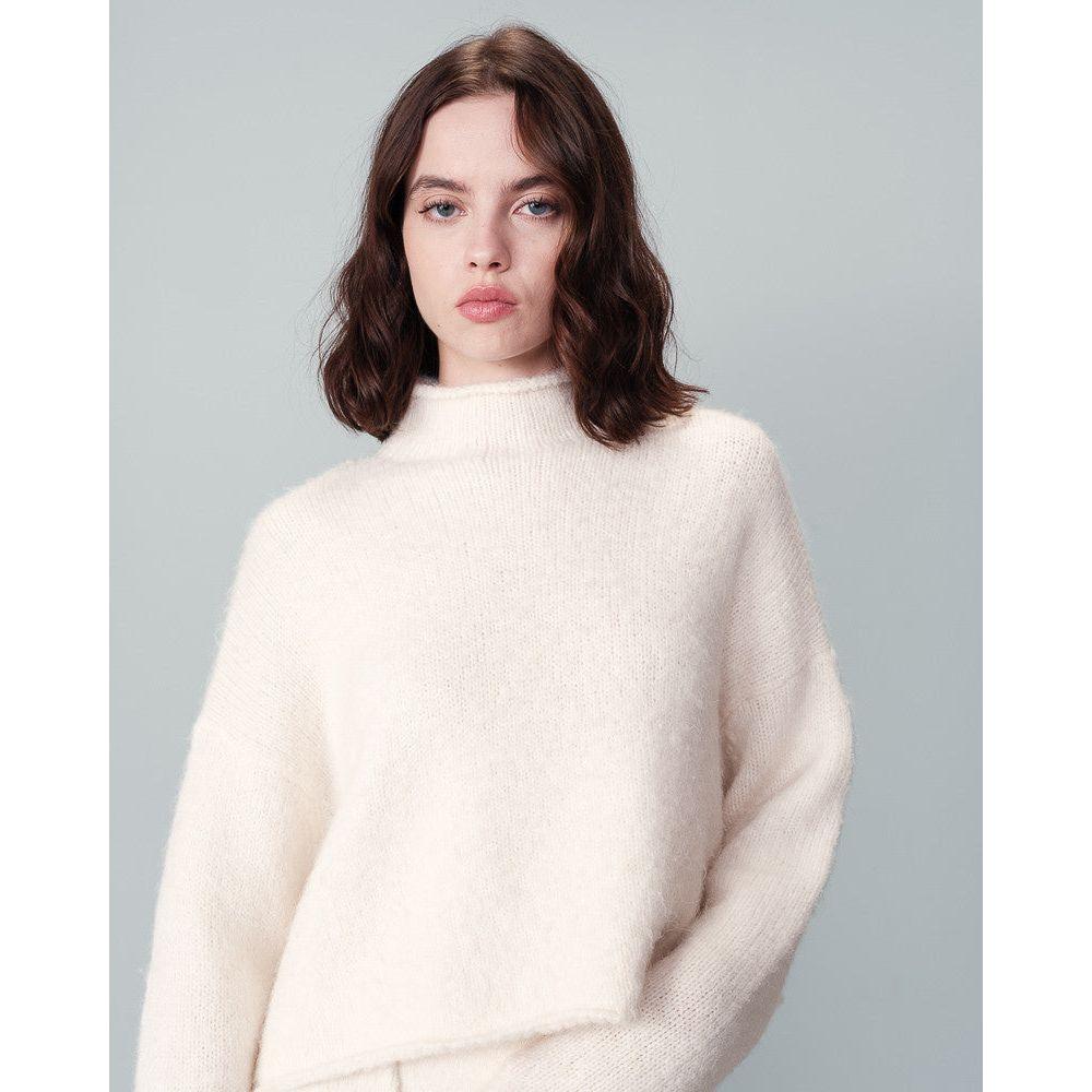 Nassim Oversized Chimney Neck Sweater