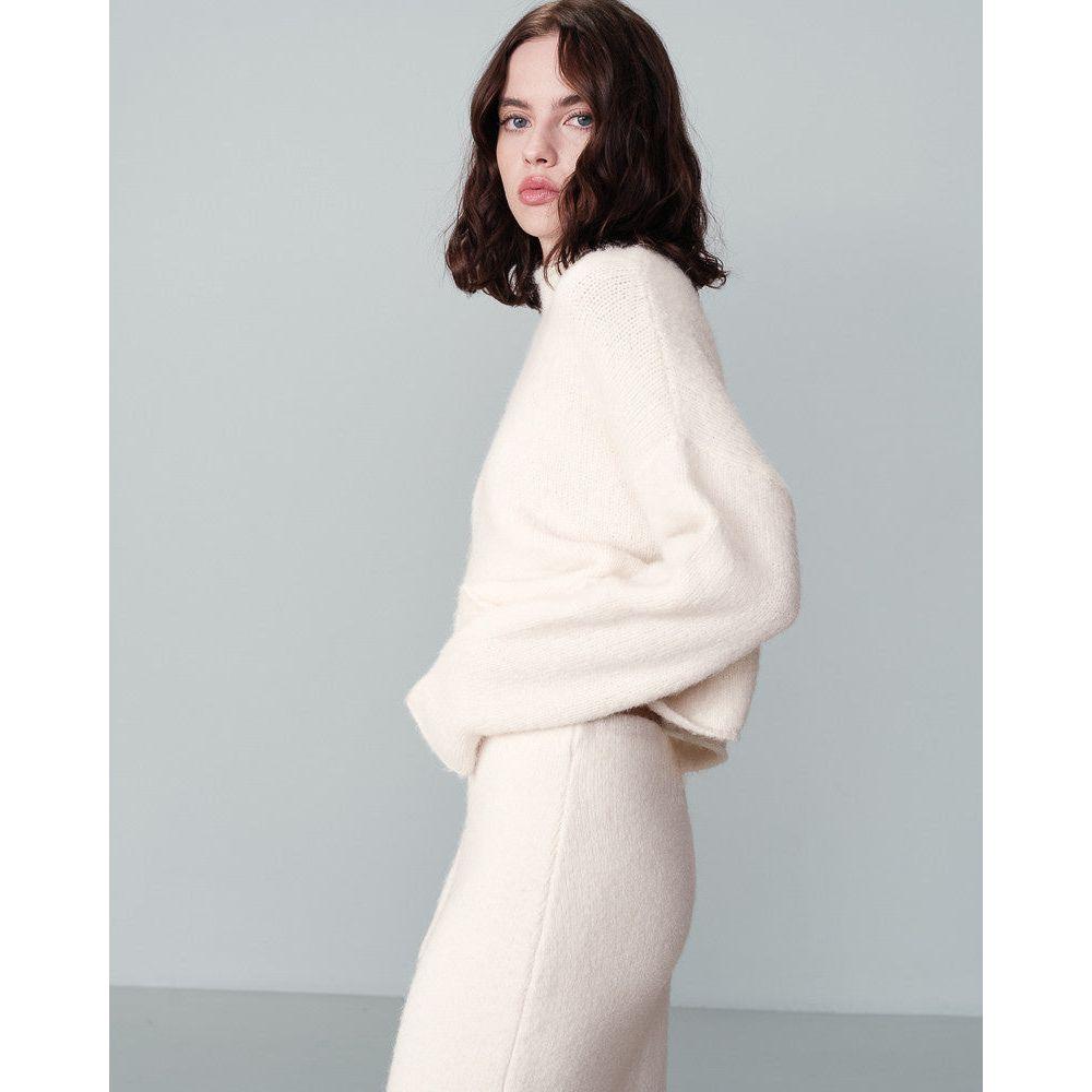 Nassim Oversized Chimney Neck Sweater