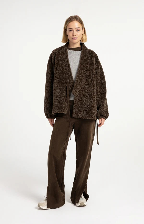 Teddy Wrap Jacket