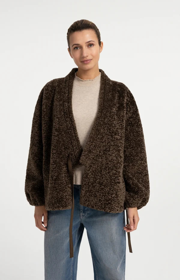 Teddy Wrap Jacket