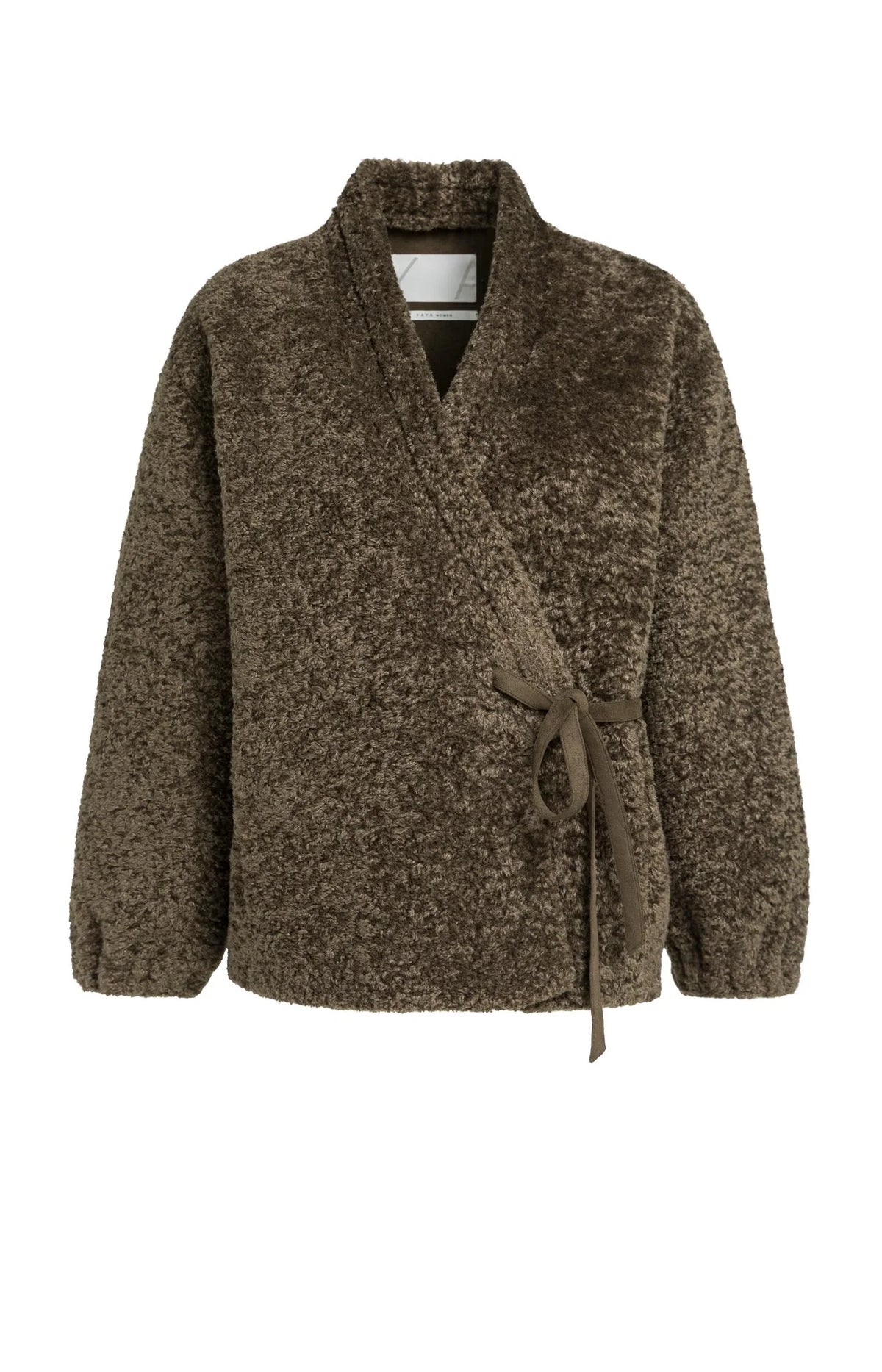 Teddy Wrap Jacket