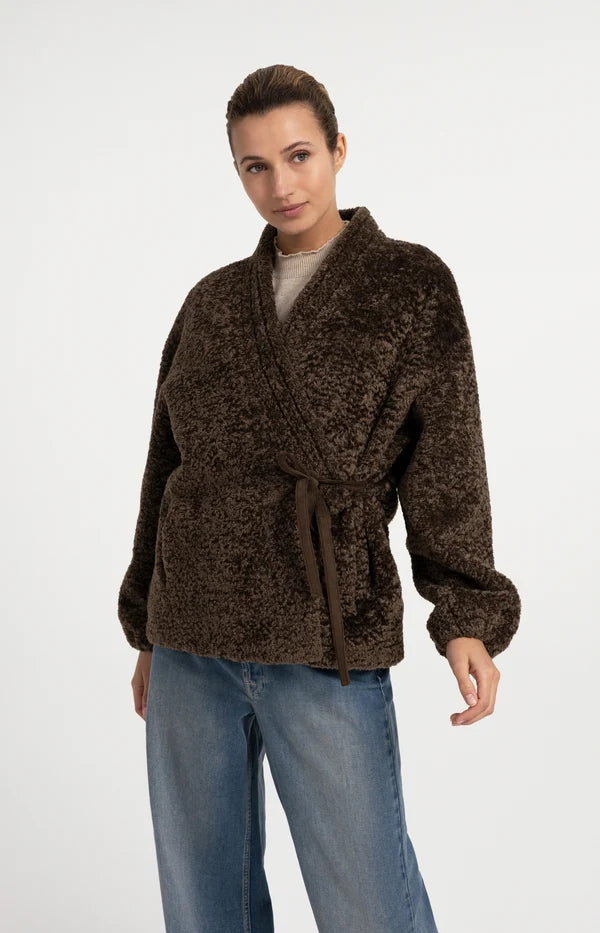 Teddy Wrap Jacket