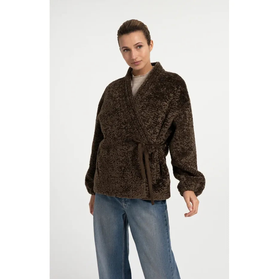 Teddy Wrap Jacket
