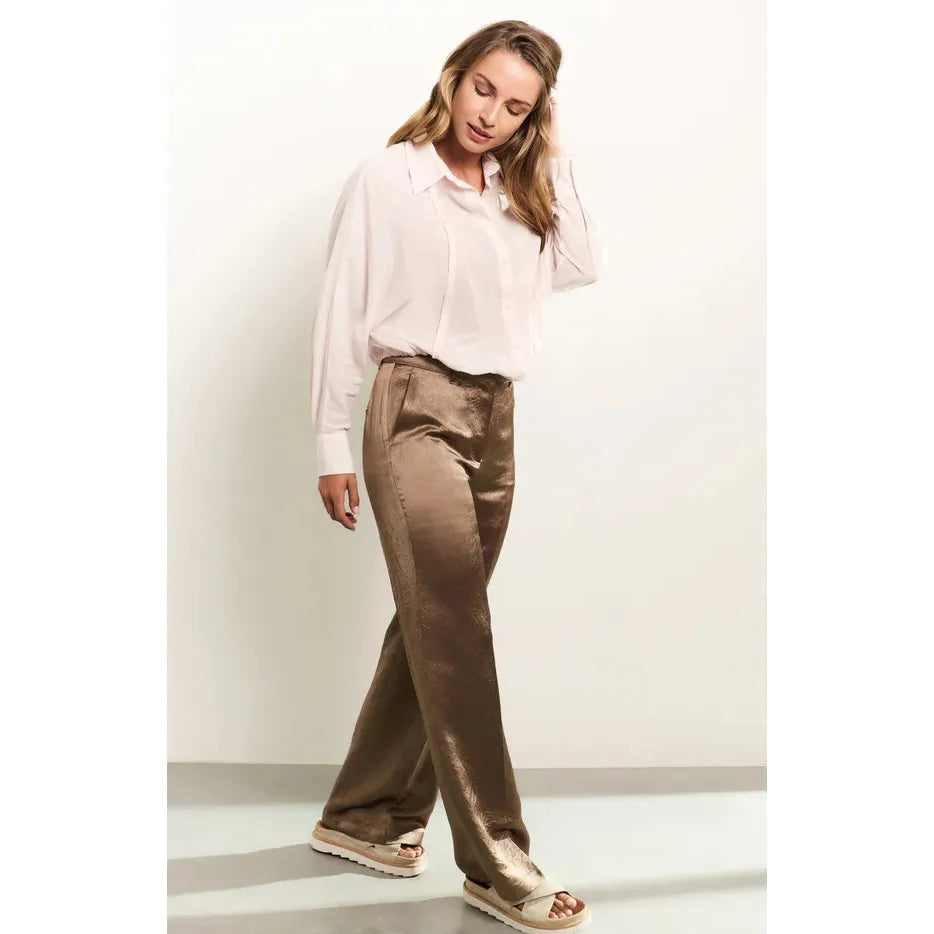 Blouse with Subtle Stitching Details