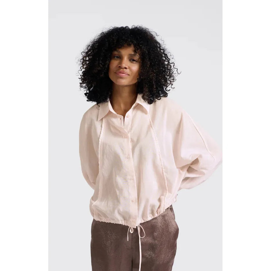 Blouse with Subtle Stitching Details