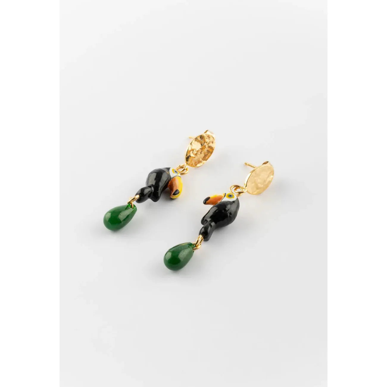 Toucan & Jade earrings - Sawadee