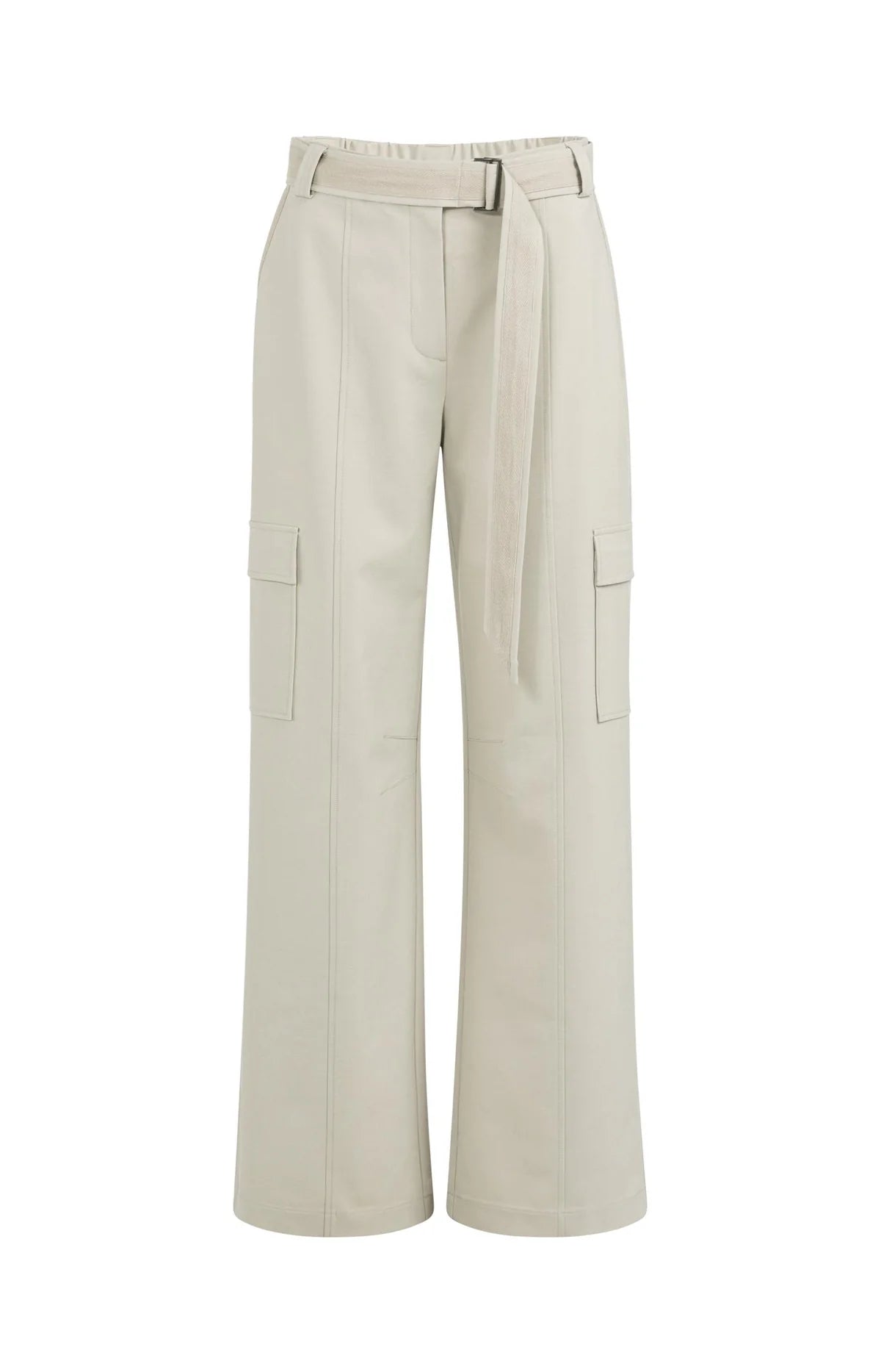 Cargo Woven Wide Leg Trousers