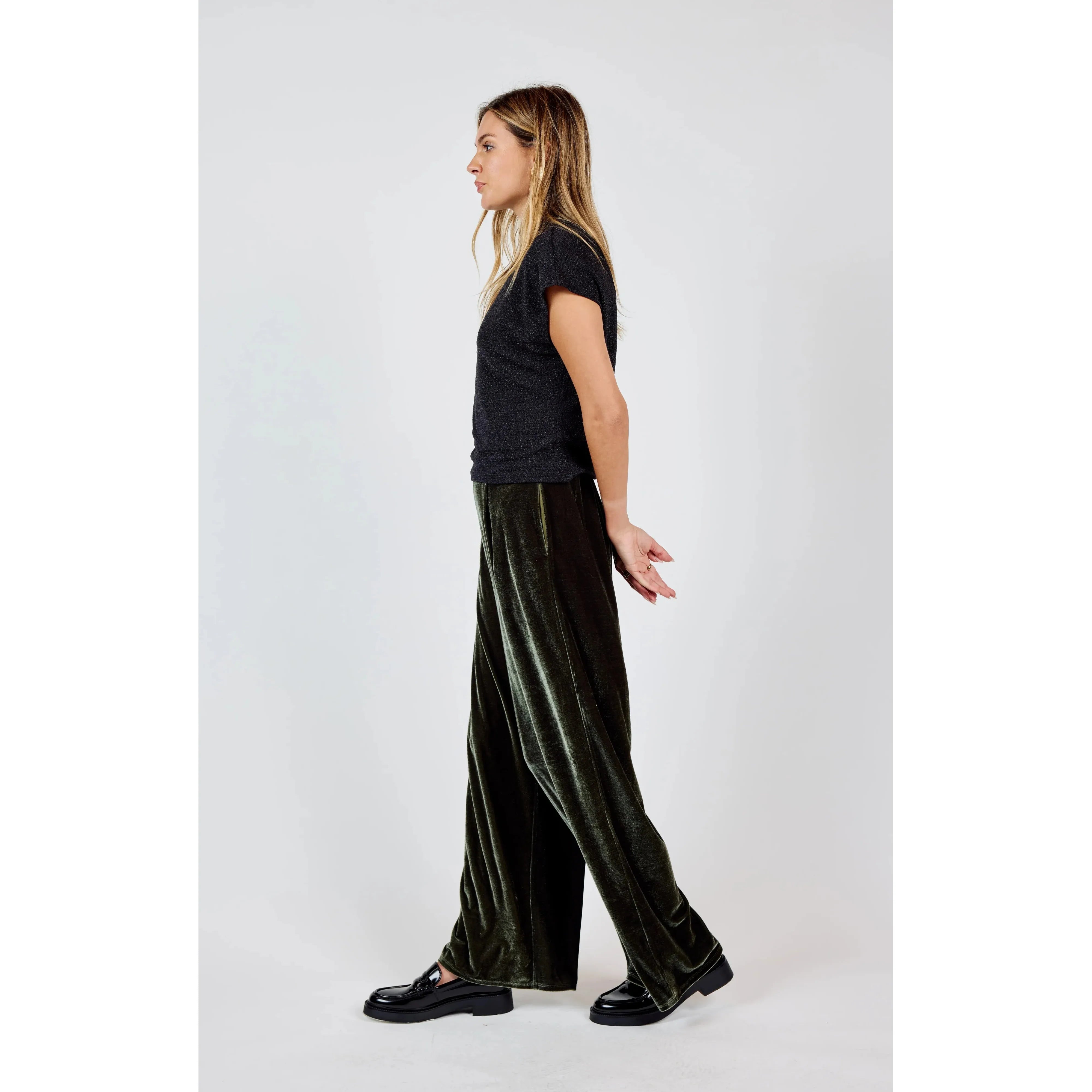 Midnight Oil Velvet Pants