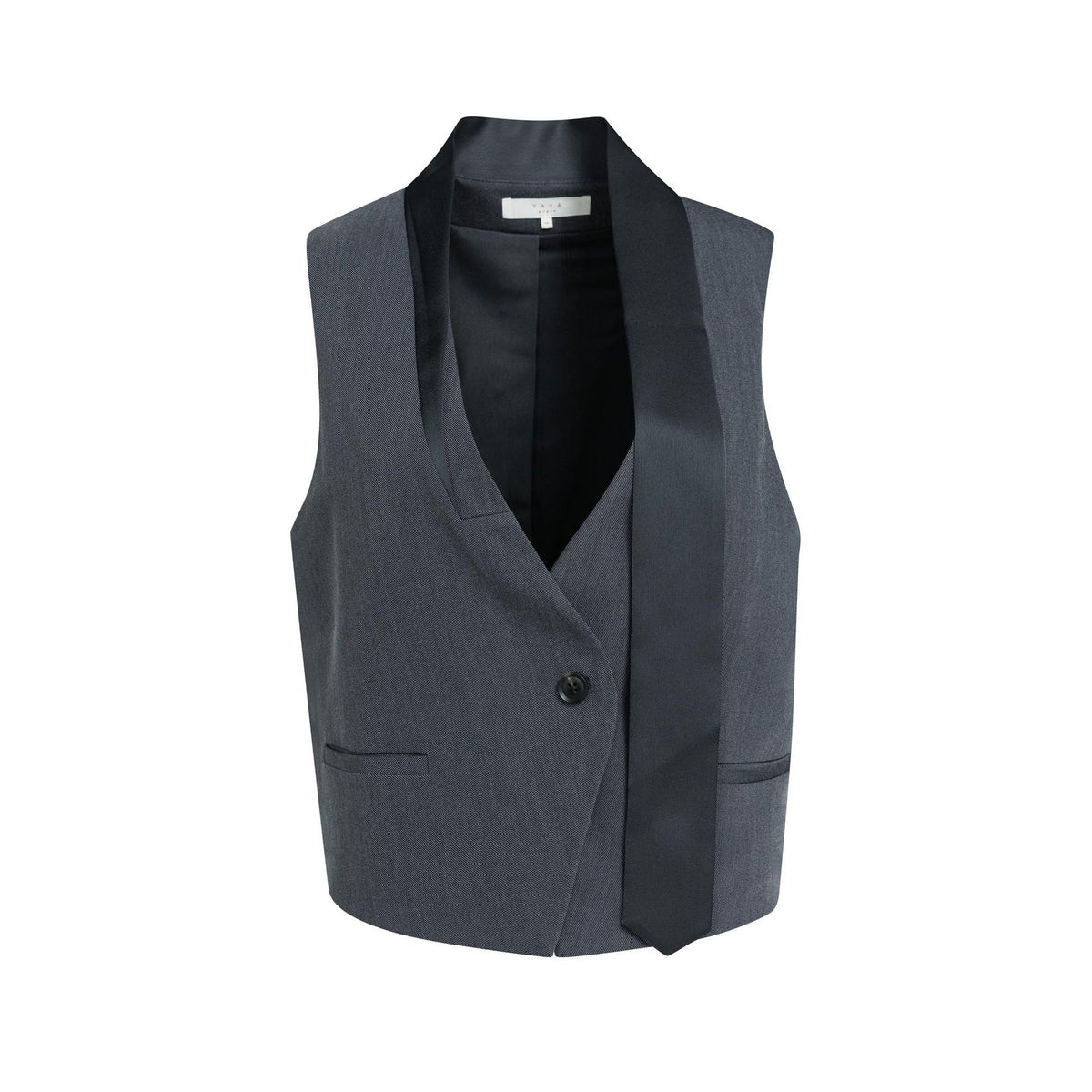 Gilet with Satin Lapel