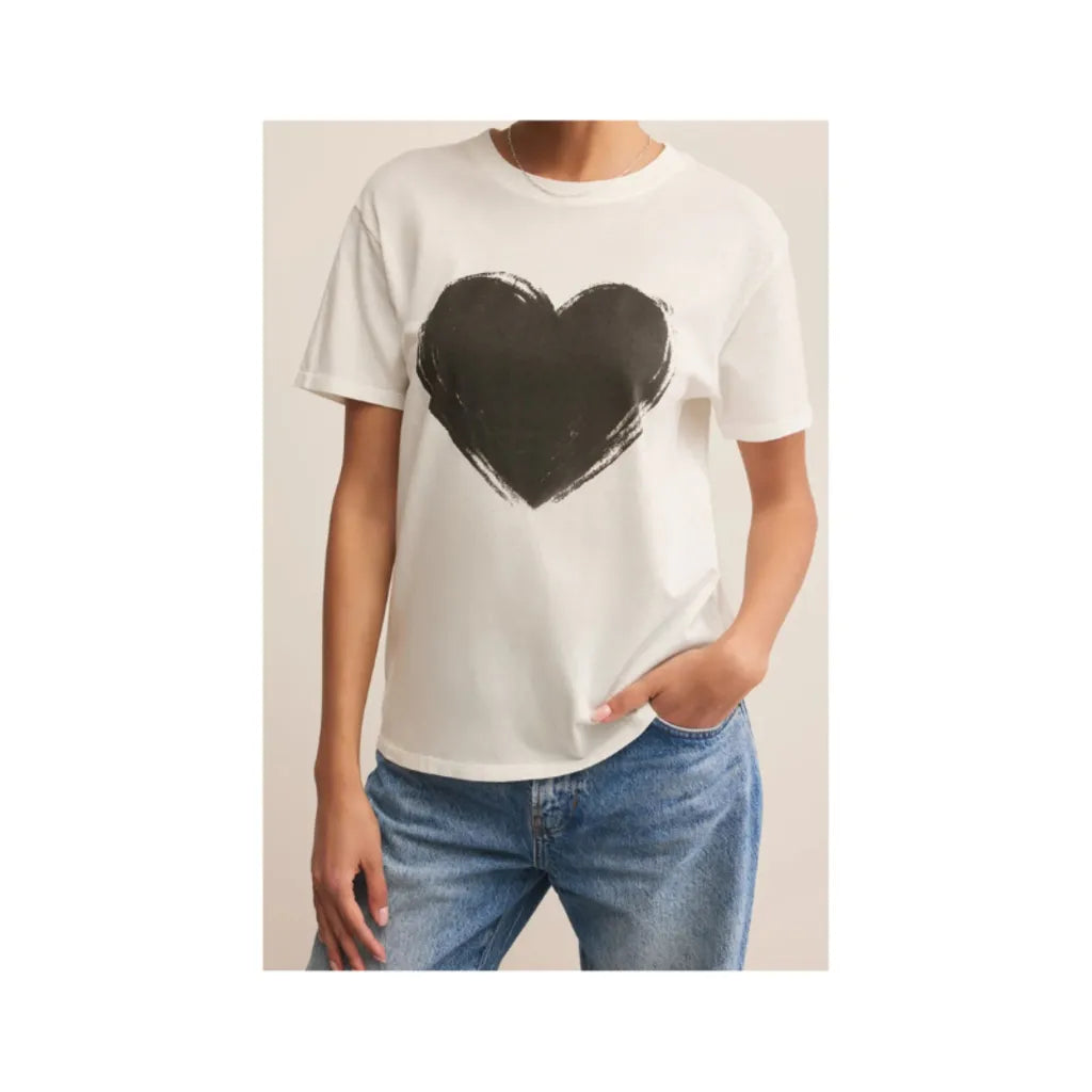 Love Boyfriend Tee in Sea Salt