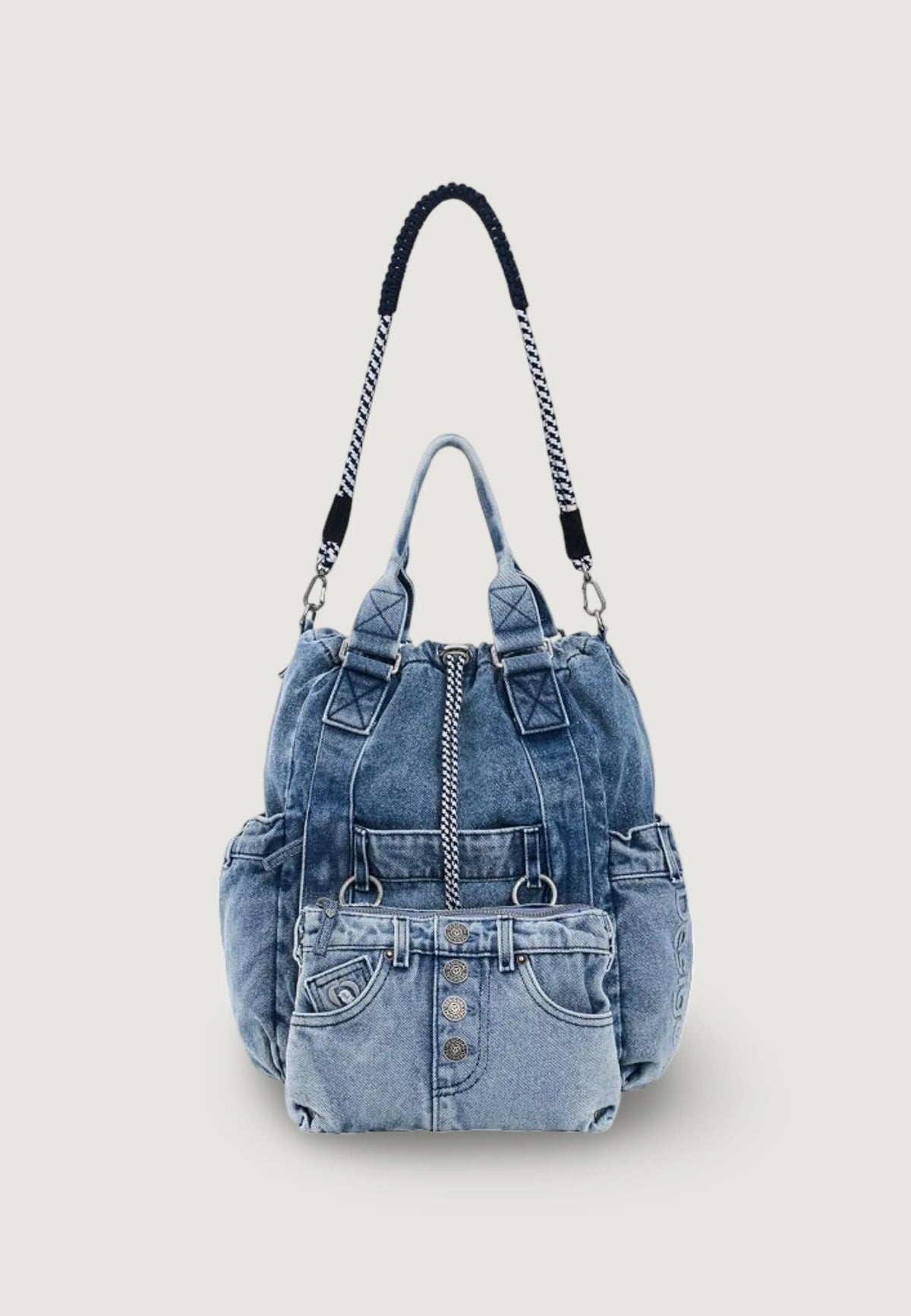 JackDenim Globe Backpack - 100% Cotton